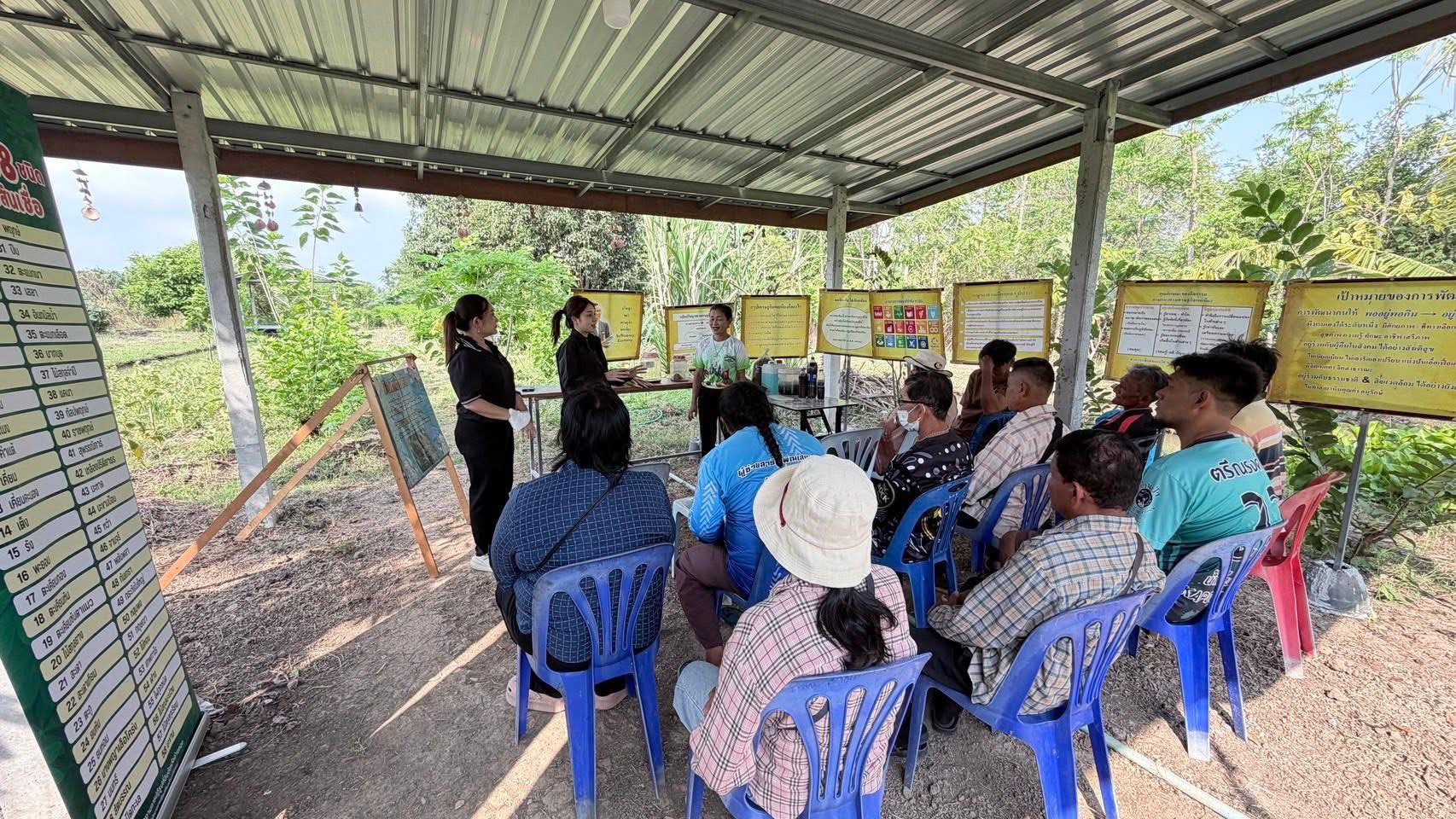 title - ส.ป.ก.อ่างทองจัดฝึกอบรมโครงการ พัฒนาเกษตรกรรมยั่งยืนหลักสูตร การพัฒนาและส่งเสริมการเพิ่มมูลค่าสินค้าเกษตรกรรมยั่งยืนในเขตปฏิรูปที่ดิน 